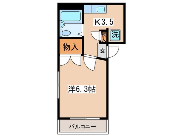 アネックス　ハナブサの物件間取画像